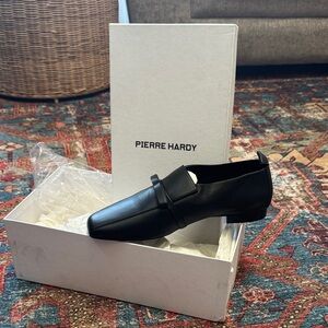 Pierre Hardy Luxury Black Lamb Loafers